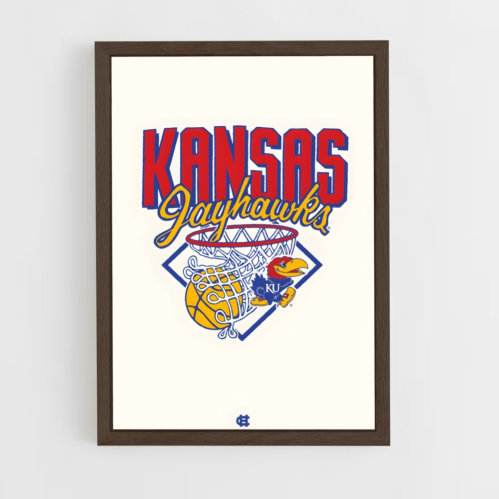 Poster Jayhawk Pride – affiche Basketball (vue 5)